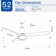 Jaustin 52'' Ceiling Fan with LED Lights