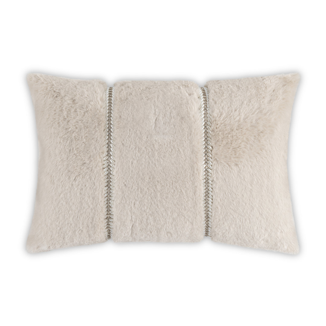 Faux Fur Lumbar Rectangular Pillow Cover & Insert Cloud9 Design 