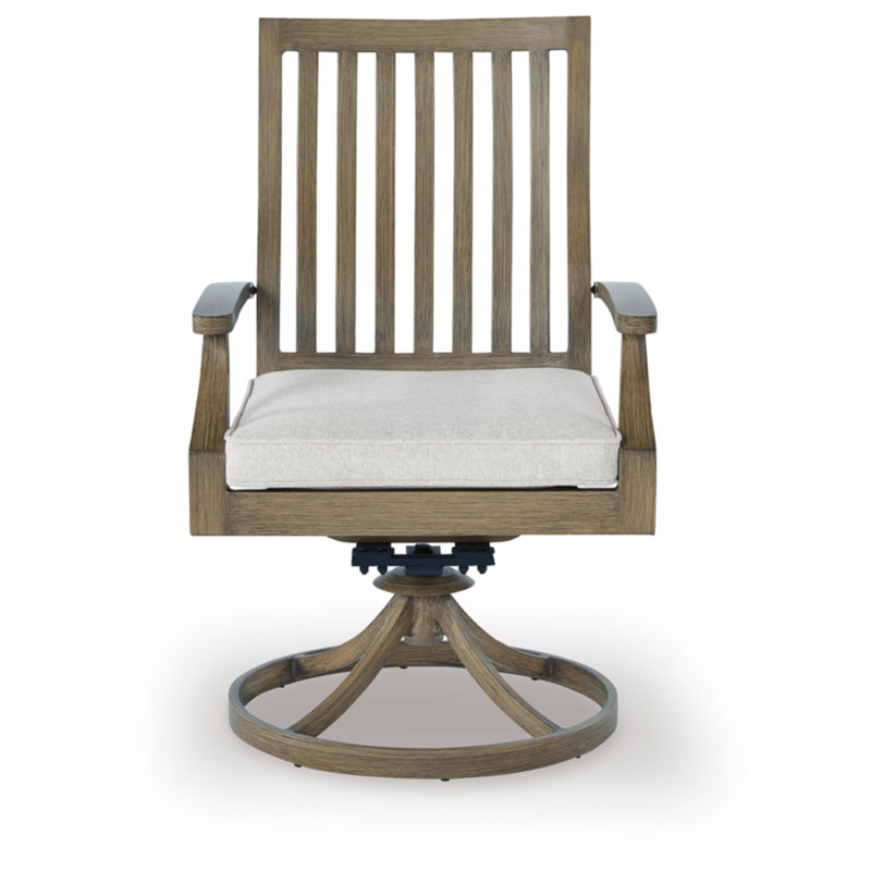 Springbrook Outdoor Swivel Chair With Cushion (Set Of 2)