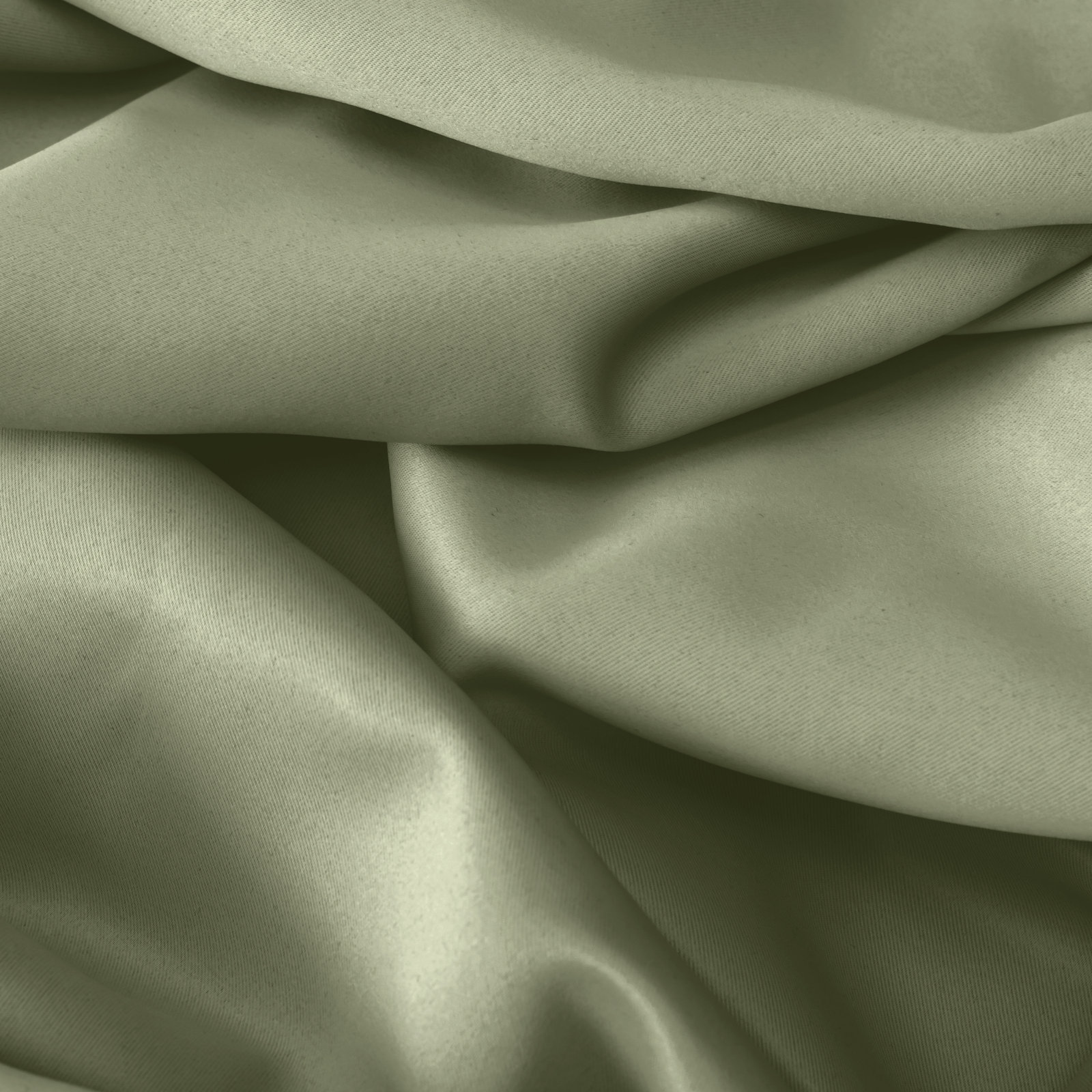 Ardelle Blackout Synthetic Curtain, 56" W x 72" L, Sage with Antiqued Bronze Grommets