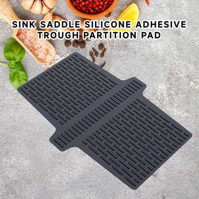 Silicone Kitchen Sink Mat Sink Saddle 17.6 X 12.8 In