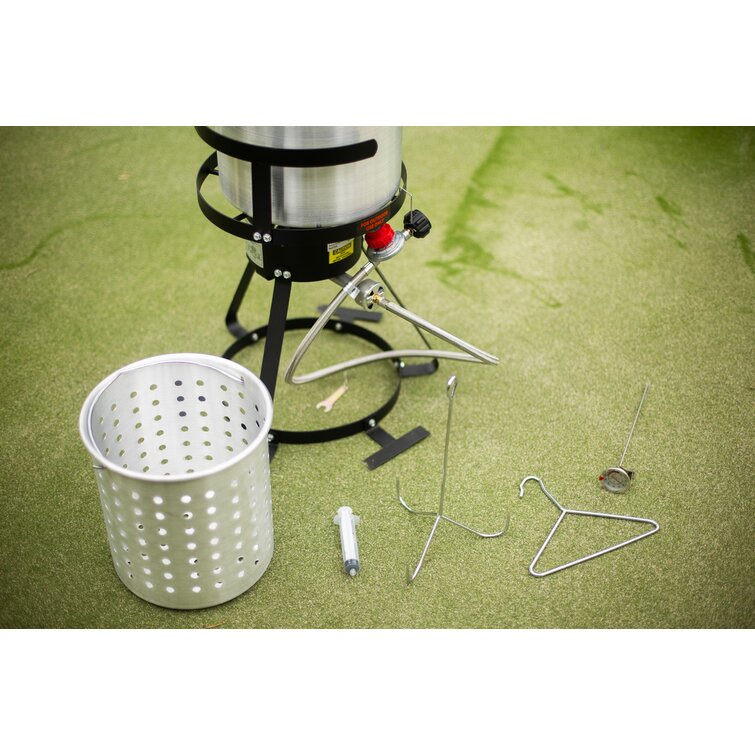 OuterMust Propane Turkey Fryer with Burner Set OuterMust