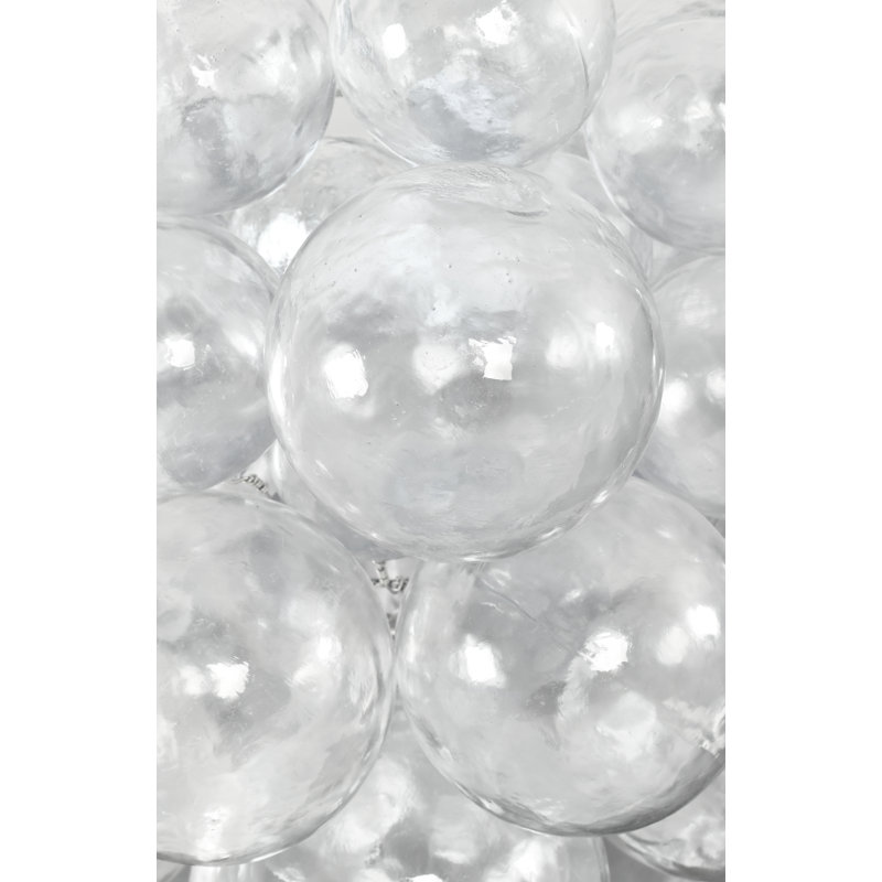 Muriel 5-Light LED Geometric Chandelier, Silver