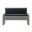 Banc rembourré avec rangement à rabat-494306607