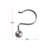 Ball Steel Shower Curtain Hooks-50055109