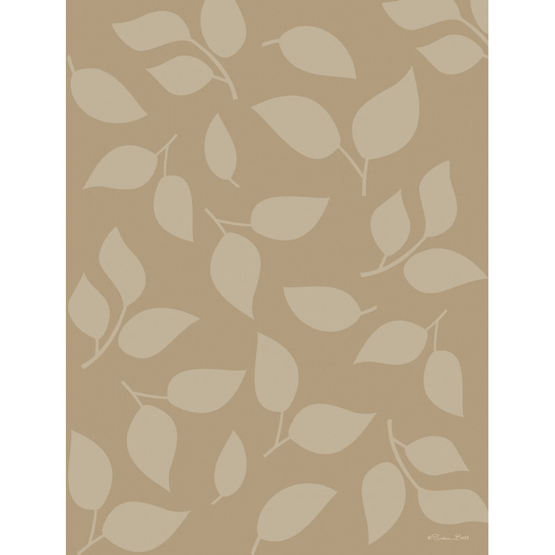 «Leaves in Sand», impression sur toile tendue, H 16 po x l 12 po