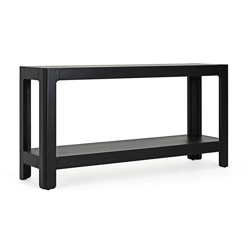 Minimalist Console Table, Black