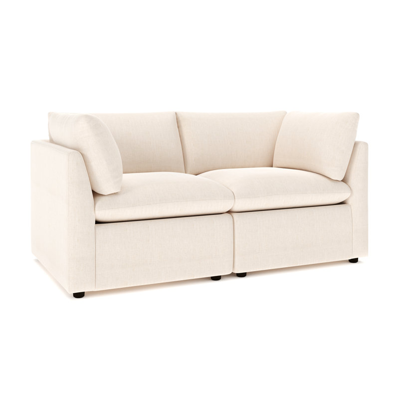  Canapé modulaire 68 po Kallie, Coquille d'œuf Nomad