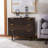 Stylish Ethier 31.8'' Solid Wood Nightstand – 3 Drawer Chest with Mid-Century Modern Tapered Legs-220406924