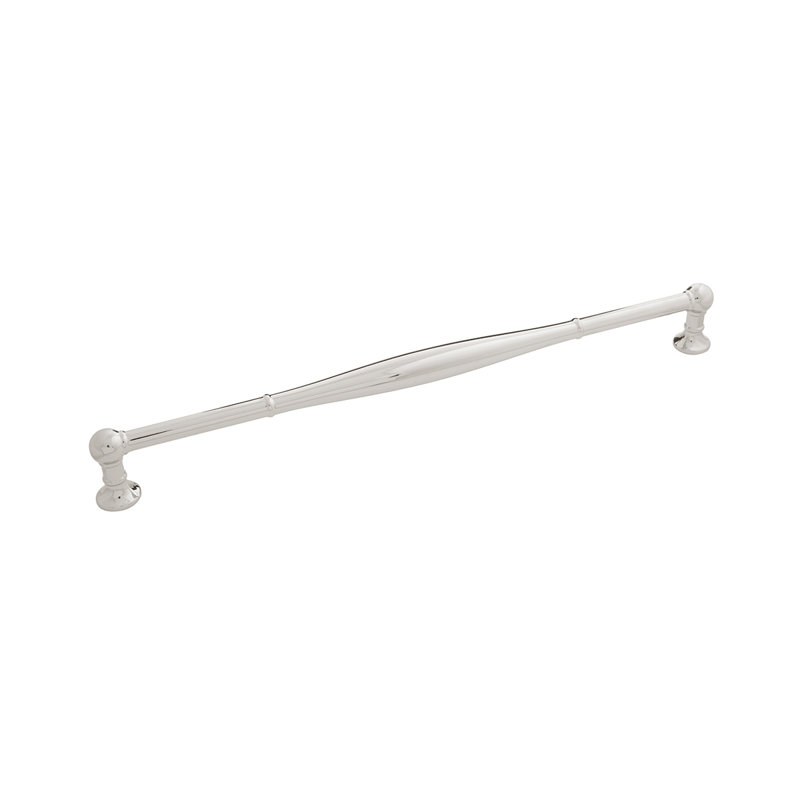 Fuller Collection Appliance Pull - Traditional Hardware for Drawers & Cabinets, Polished Nickel, 18"