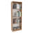 Bookcase With Spacious Tier-Shelving Design