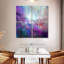 Avery Drifting - Composition en mauve et turquoise