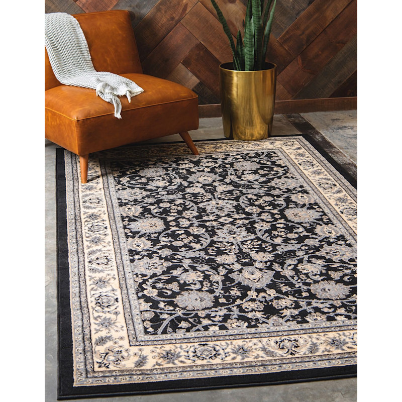 Zayandeh Oriental Indoor Rug, Rectangle 5' x 8'