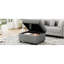 26,6 po en gris pour le salon et la chambre à coucher, rangement, siège en velours côtelé avec rangement mobile et confortable