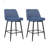 Elegant Counter Height Swivel Bar Stools Set Of 2, 360° Swivel With Upholstered Seat And Metal Legs For Kitchen Island And Pub, Bar Stool-1576988118