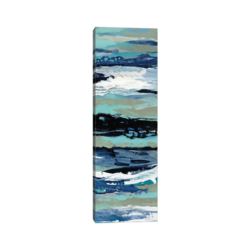 Coastal Sea Foam III by Silvia Vassileva - Wrapped Canvas Panoramic Gallery-Wrapped Canvas Giclée
