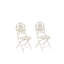 Fostoria Folding Patio Dining Side Chair with Cushion-439064544