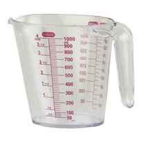PRESS 2 -Piece Plastic Measuring Cup Set