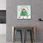 Art mural en verre épique «Tree Elf» par Elle Media Group SA, 24 po x 24 po-877042040