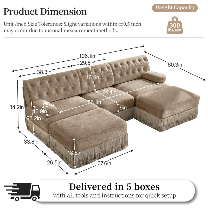 Canapé Chesterfield, Chameau