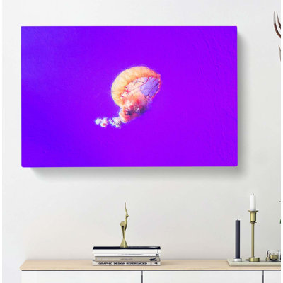 Jellyfish - Wrapped Canvas