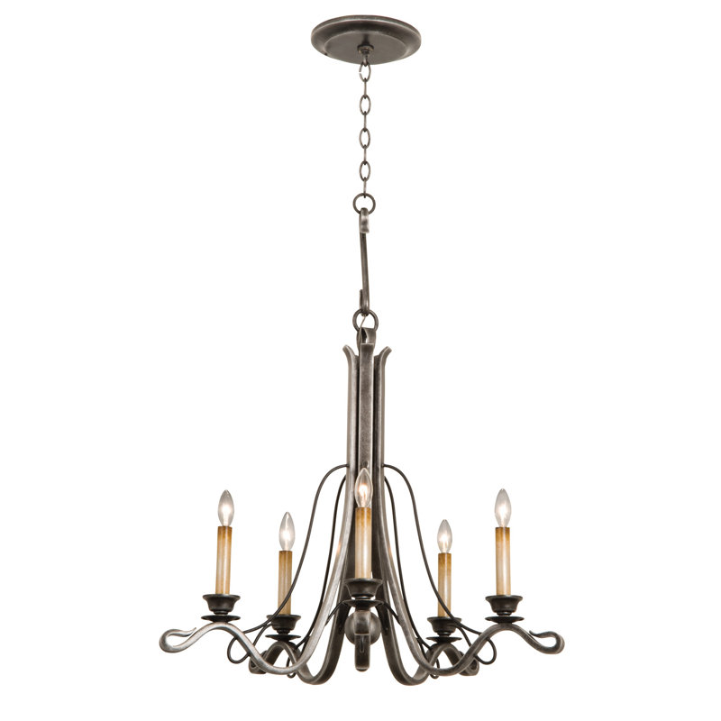 Lustre Keller 5 LT Kco, Fer rétro