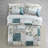 100% Cotton Floral Pattern Reversible Patchwork Quilt Set-102042631-113494283