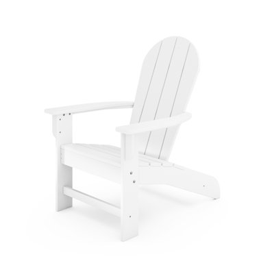 Chaise - Matériau, pour le jardin, bois d'œuvre en blanc. Design ergonomique et confort extérieur. Quincaillerie en acier inoxydable 316. Patio, piscine,