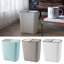 Bock Plastic Swing Top Multi-Compartment Rubbish & Recycling Bin - 12L-1133014577