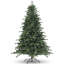 Arbre de Noël en épinette éclairé, arbre de Noël artificiel, 950 pointes, support en métal et branches à charnières pour la fête au bureau à domicile-1699667851-1699667852