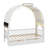 Twin-Size Bed With An Arched Roof And Two Built-In Drawers-2050929281
