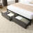 Bed Frame, Storage Headboard With Charging Station, Solid And Stable, Noise Free, No Box Spring Needed, Easy Assembly-1232959000