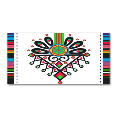 Polish Folk Pattern - Wrapped Canvas Print