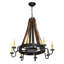 Rustic Lodge 8 - Light Chandelier
