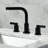 Kingston Brass NuvoFusion Two-Handle 3-Hole Deck Mount Widespread Bathroom Faucet with Brass Pop-Up Drain-28237098