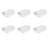 Sterilite Plastic Clear Stackable Latching Storage Box Container