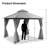 Yardgrace 10'X10' Soft-top Double-Roofed Steel Patio Gazebo-122447115