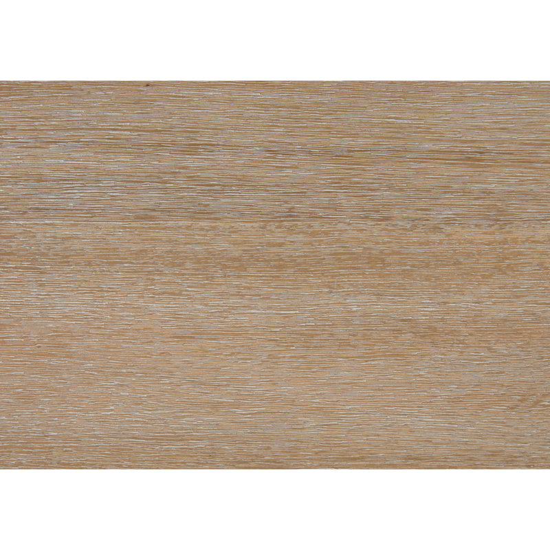 Chaises de salle à manger en chêne rustique (de 2), siège et dossier recouverts de tissu beige, échelle en bois 2 pièces en chêne, structure
