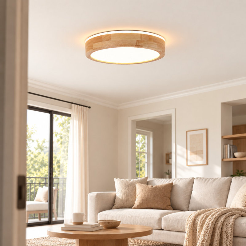 1-Light Integrated LED Flush Mount