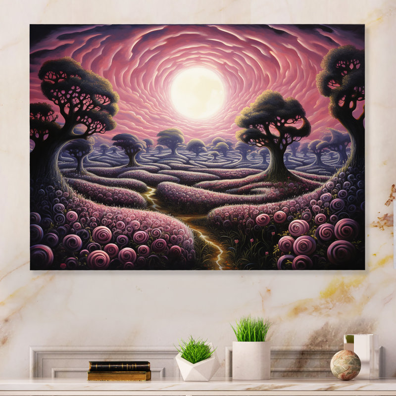 «Topeal Twilight Tree» sur ", H 16 po x l 32 po