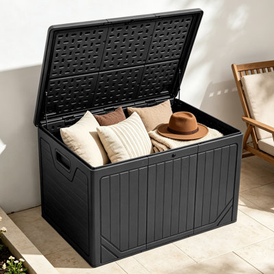 Balconera 230 Gallon Resin Lockable Outdoor Deck Box