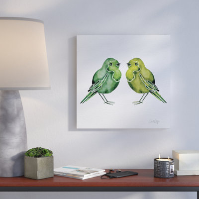 " Green Birds " by Cat Coquillette
