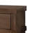 Khari Wooden Nightstand with Drawers Metal Handles