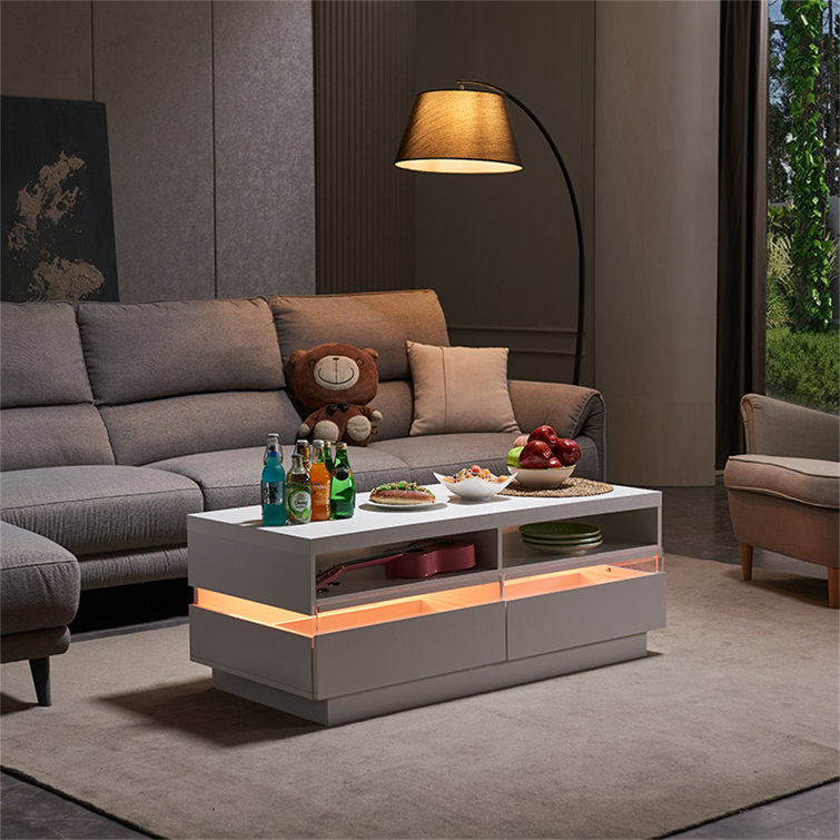 Rectangular center table designs for living room