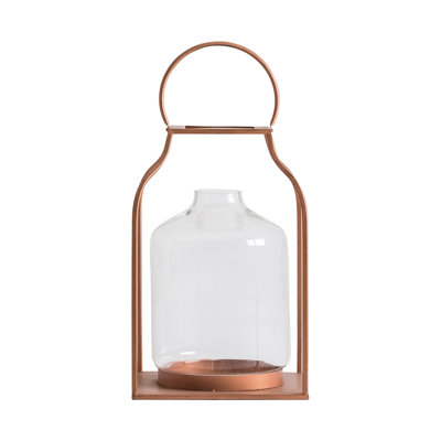 Glass Tabletop Lantern