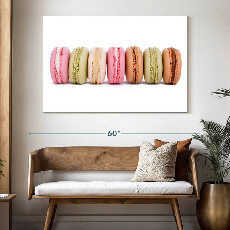 Yarlin Assorted Macarons, 34" H x 51" W
