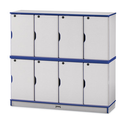 Rainbow Accents Stacking Lockable Lockers