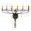 Rustic Lodge 6 - Light Candle Wall Light