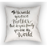 Indoor/Outdoor Throw Pillow