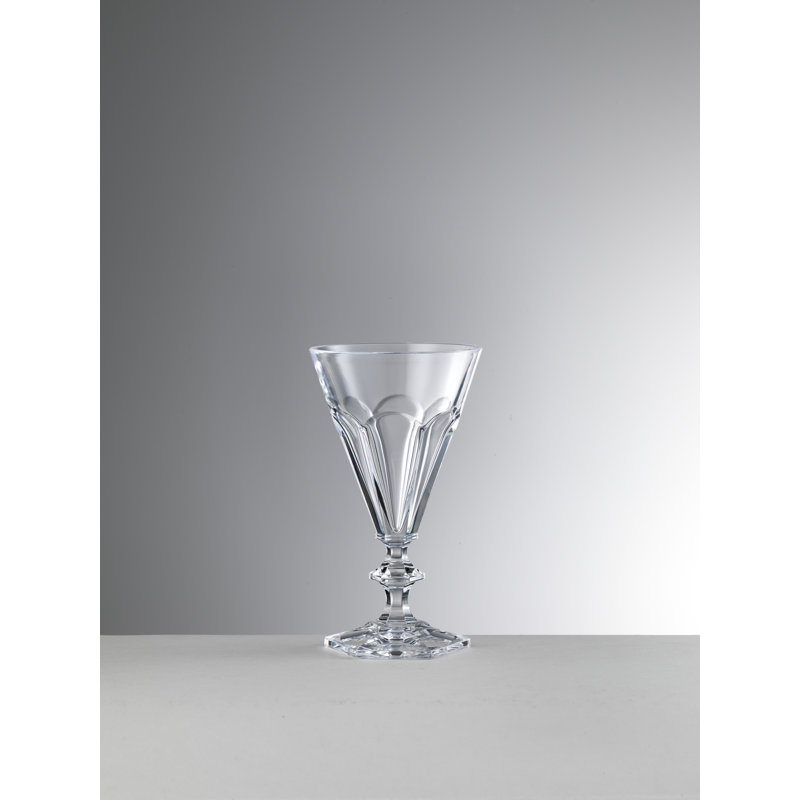 Verre à pied en acrylique Giada, 9 oz, Rouge